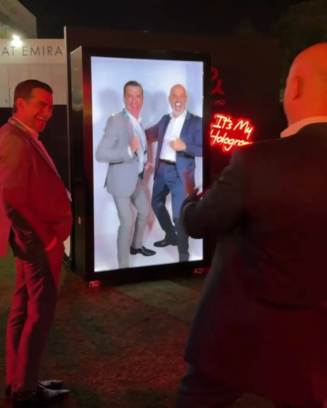 Turn Yourself into a Hologram